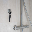 Barberhøvelholder Base - Krom