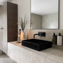 Base Såpepumpeholder - Matt Sort