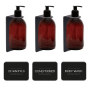 Dusjpakke - Matt Sort