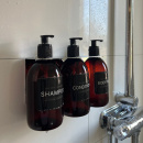 Base Såpepumpeholder Dusj - Krom