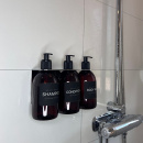 Base Såpepumpeholder Dusj - Krom