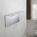 Base Såpepumpeholder Dusj - Børstet Rustfritt Stål