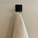 Håndklekrok Base 210 1-Knagg - Matt Sort