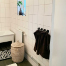 Håndklekrok Base 210 1-Knagg - Matt Sort