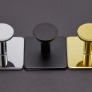 Håndklekrok Base 210 3-Knagg - Matt Sort