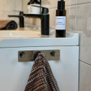 Håndklekrok Base 210 3-Knagg - Krom