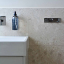 Håndklekrok Base 220 3-Knagg - Krom