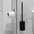 Solid Toalettbørste - Matt Sort