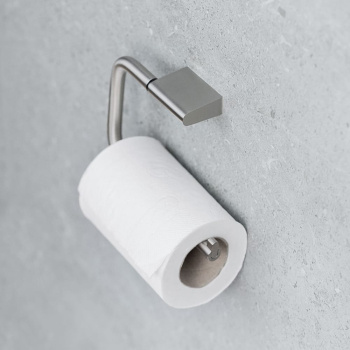 Toalettpapirholder Flow - Børstet Nikkel