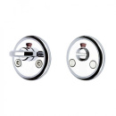 Toalettlås Classic - Krom