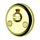 Toalettlås Classic - Polert Messing