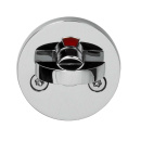 Toalettlås Form - Krom