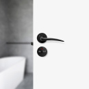 Toalettlås Form - Matt Sort