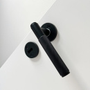 Dørhåndtak Riff - Skandinavisk Standard - Matt Sort