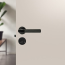 Dørhåndtak Riff - Skandinavisk Standard - Matt Sort