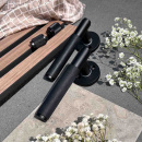 Dørhåndtak Riff - Skandinavisk Standard - Matt Sort