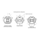 Dørhåndtak Helix 200 Stripe - Mørk Bronse