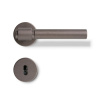 Dørhåndtak Helix 200 Plain - Skandinavisk Standard - Mørk Bronse