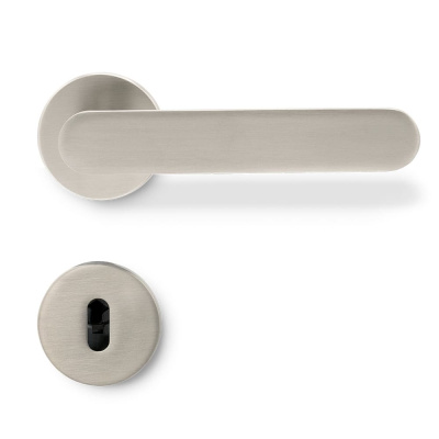Dørhåndtak Vibe Plain - Rustfritt Look i gruppen Dørhåndtak / Farge/Materiale / Rustfritt hos Beslag Online (752031-41-V)