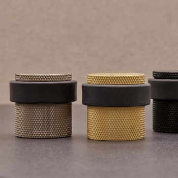 Dørstopper Helix - Rustfritt Stål Finish