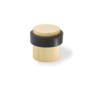 Dørstopper Helix Stripe - Messing i gruppen Dørhåndtak / Vis alle dørhåndtak / Dørstoppere hos Beslag Online (753112-41)