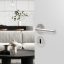 Dørhåndtak Kastrup - Rustfritt Stål Finish