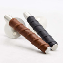 Dørhåndtak Kastrup - Rustritt Stål Finish/Sort Lær