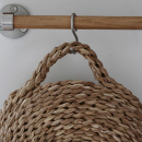 Kjøkkenstang Aveny - 600mm - Komplett - Eik/Børstet Rustfritt