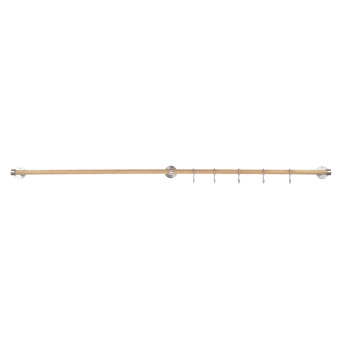 Skjøtestang Aveny - 600mm - Eik/Børstet Rustfritt
