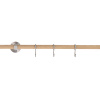Skjøtestang Aveny - 600mm - Eik/Børstet Rustfritt