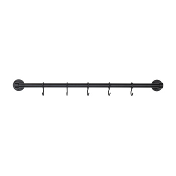 Kjøkkenstang Aveny - 600mm - Komplett - Matt Sort
