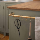 Knagg Aveny - 5-p - Polert Ubehandlet Messing