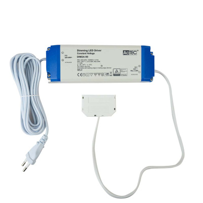Trafo Triac - 24V / 50W - Dimmbar i gruppen Belysning / Vis all belysning / Trafoer & Tilbehør hos Beslag Online (971186)