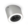 LED-Spot Unika - Stikkontakt - Rustfritt Look