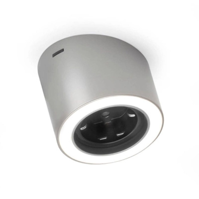 LED-Spot Unika - Stikkontakt - Rustfritt Look i gruppen Outlet hos Beslag Online (972786)