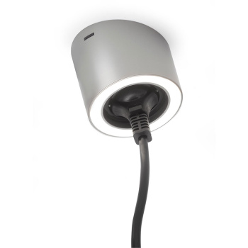 LED-Spot Unika - Stikkontakt - Rustfritt Look