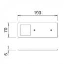LED-Spot Polar SE - Rustfritt Look
