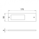 LED-Spot Vega - Rustfritt Look 