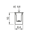 Dekkglass LD8104 - A - 2000mm