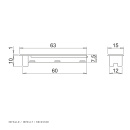 Berøringssensor Nexus - Innfelt