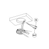 LED-Spot Holl TDM D-M - Matt Sort