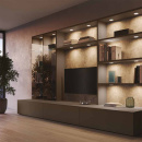 LED-Spot Holl TDM D-M - Utenpåliggende - Rustfritt Look