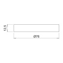 LED-Spot Holl TDM D-M - Utenpåliggende - Matt Sort