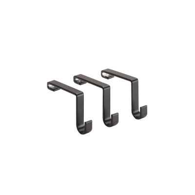 Knagg Systema- 3-p - Matt Sort i gruppen Belysning / Vis all belysning / Trafoer & Tilbehør hos Beslag Online (973803)