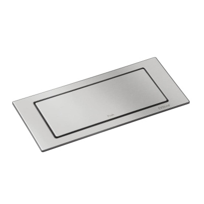 Stikkontakt Backflip 2 & 1 USB-C - Rustfritt Look i gruppen Belysning / Vis all belysning / Stikkontakt hos Beslag Online (989002)