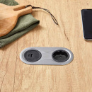 Stikkontakt Infini - Rustfritt Look