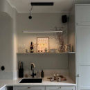 Taklampe Pendy Dim - Sort