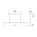 Taklampe Pendy Dim - Sort