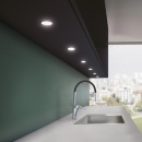 LED-Spot Stella Flat - Rustfritt Look