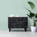 Støtteben Fonda 6005 - Matt Sort